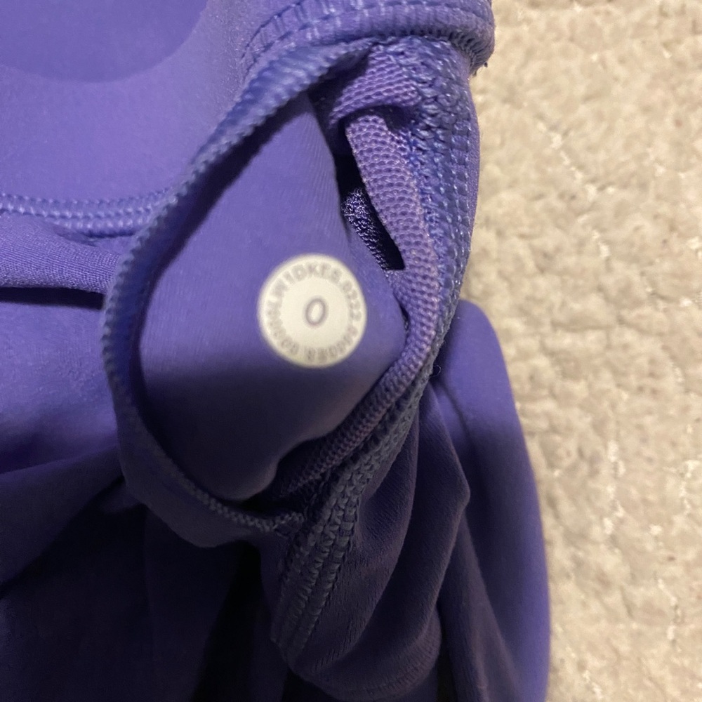Lululemon Align High-Neck Tank Top Nulu Fabric Purple Size 0 - Picture 8 of 8